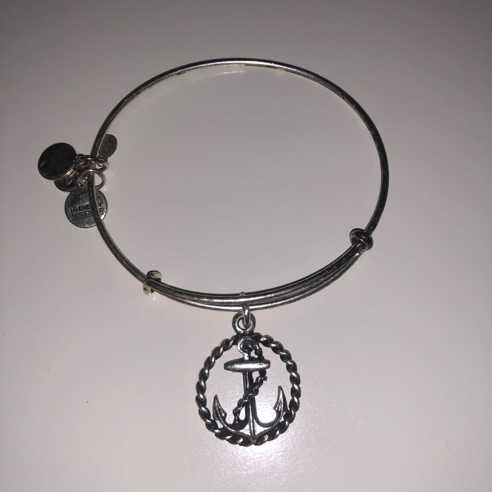 Alex and ani anchor charm bracelet